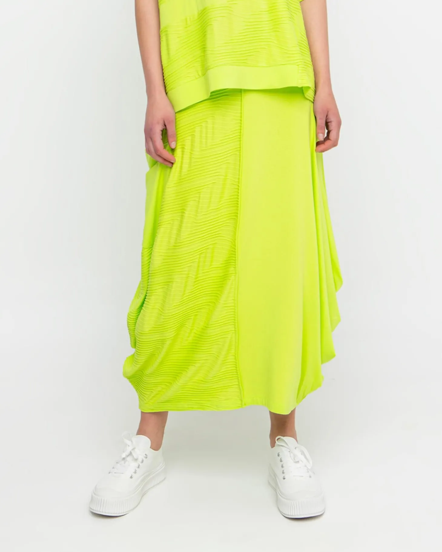 Ozai N Ku Racquet Skirt, Lime
