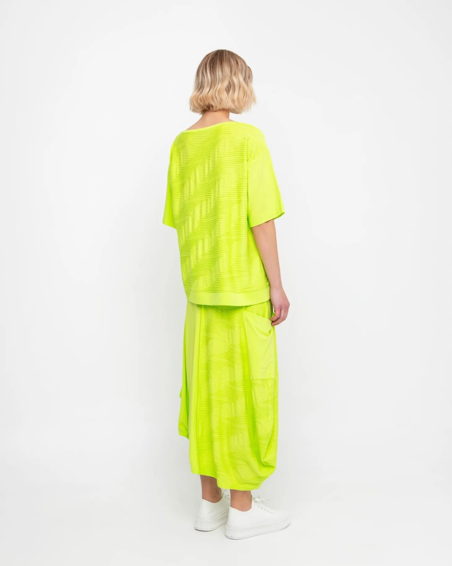 Ozai N Ku Racquet Skirt, Lime