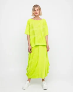 Ozai N Ku Racquet Skirt, Lime