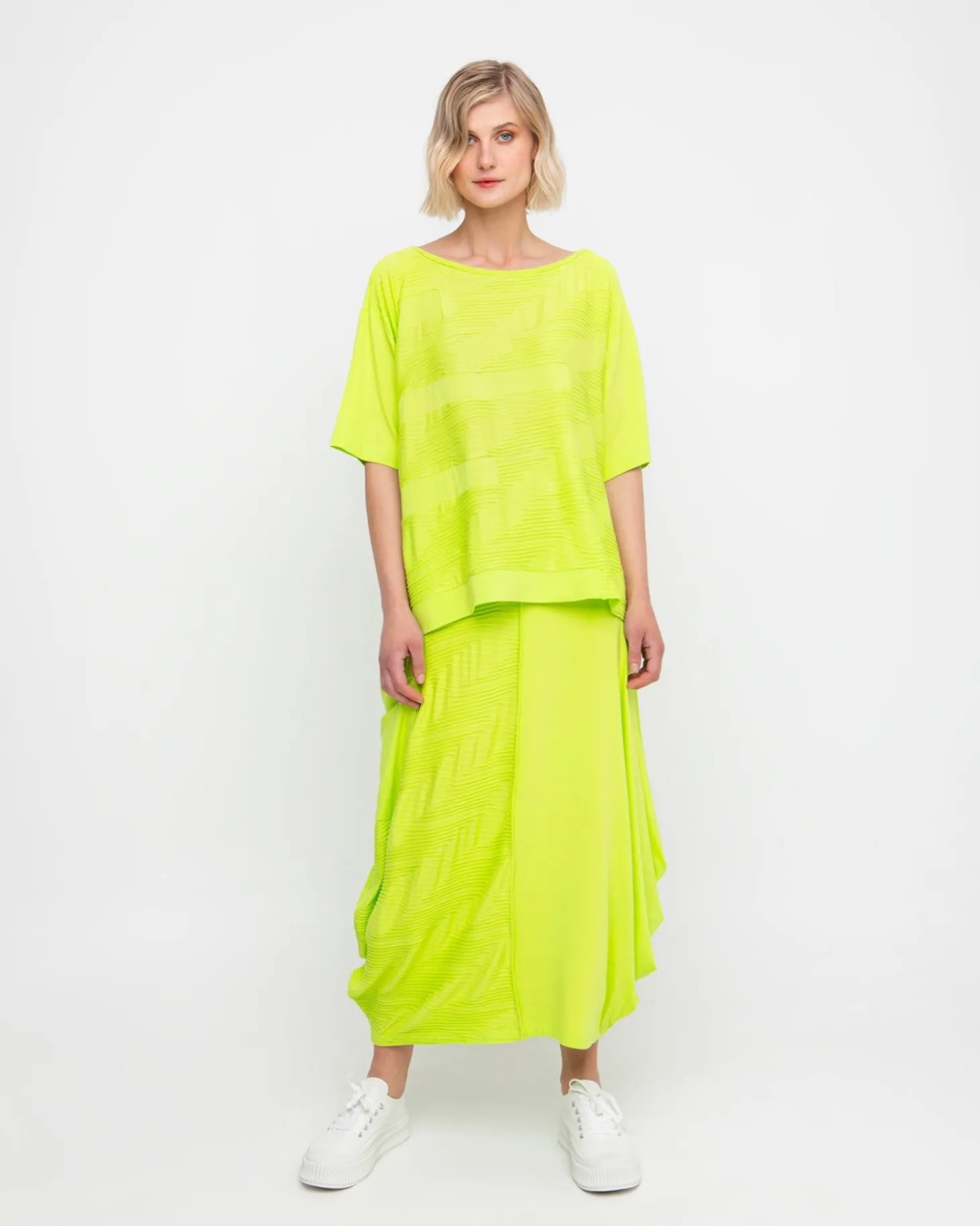 Ozai N Ku Racquet Skirt, Lime