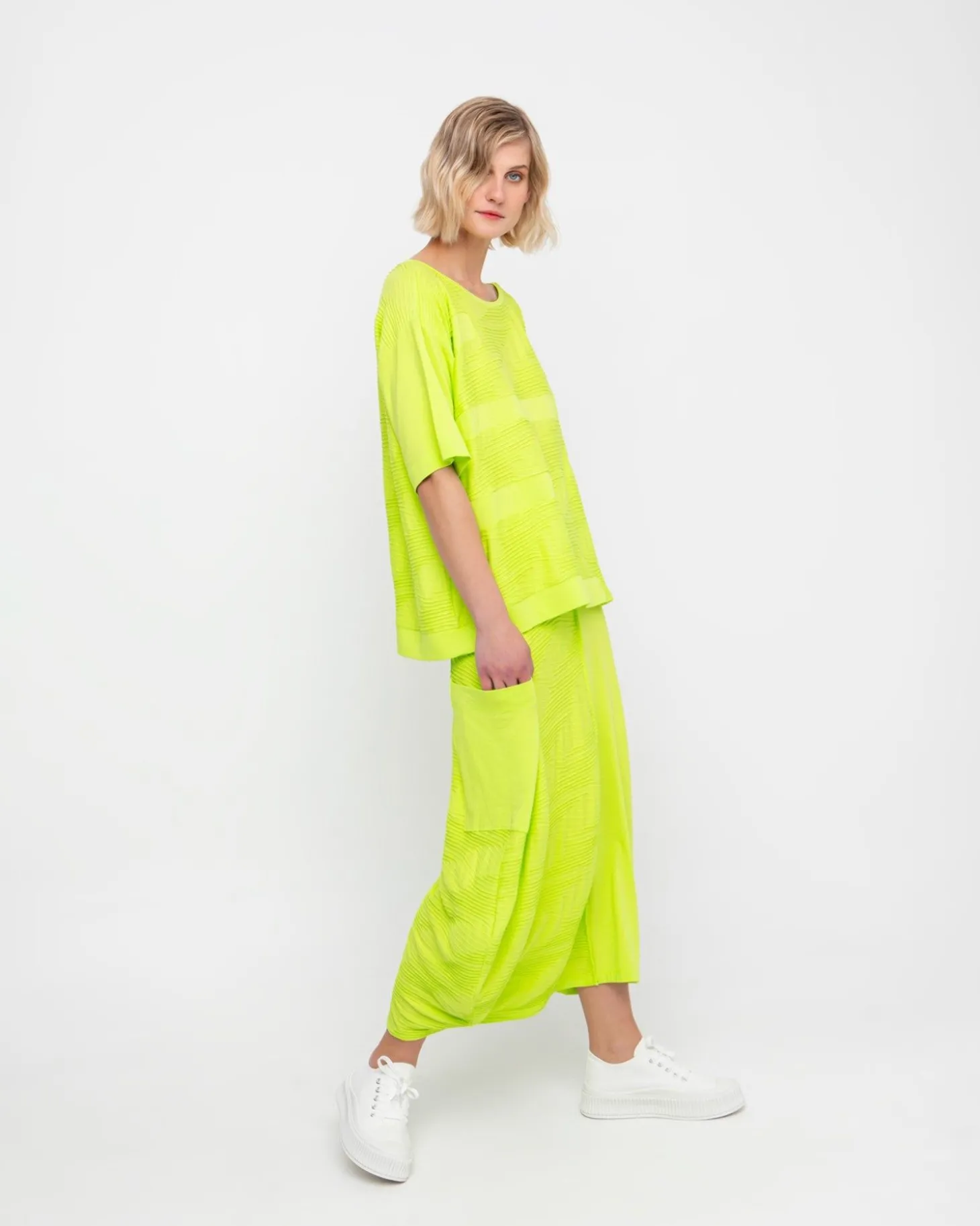 Ozai N Ku Racquet Skirt, Lime