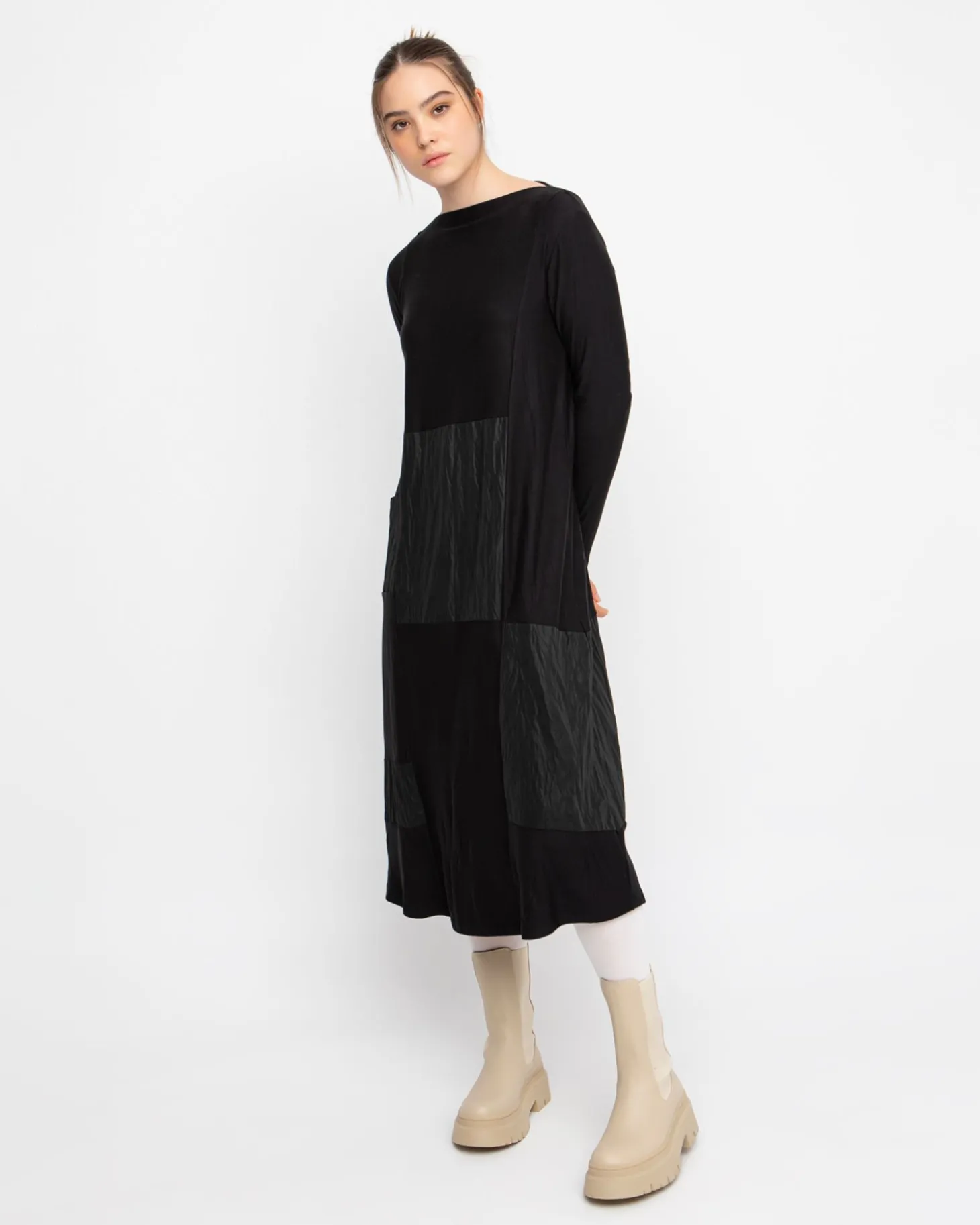 Ozai N Ku West End Midi Dress, Black