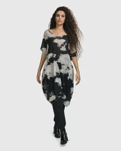 Parisian Sky Dress, Smoke