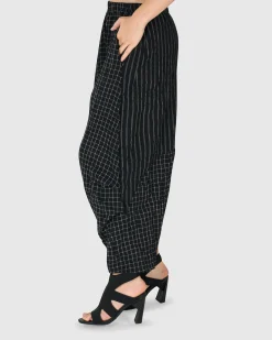 Parthenon Harem Pants, Net