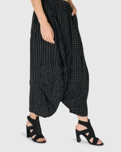 Parthenon Harem Pants, Net