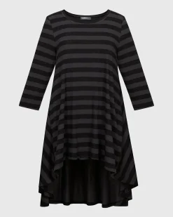 Perfect Swing Tunic Top, Stripes