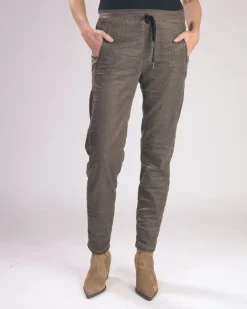 Pinstripe Iconic Stretch Jeans, Brown