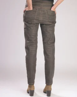Pinstripe Iconic Stretch Jeans, Brown