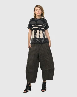 Pisco Balloon Pants, Plaid