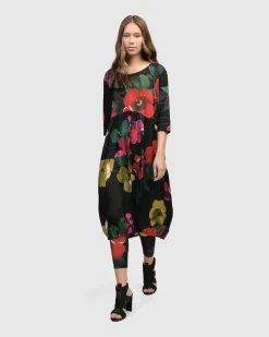Poppy Relaxed Dress, Garden