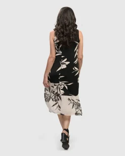 Prosecco Sleeveless Tunic Dress, Floral