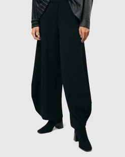 Pucker Dot Punto Pants, Black