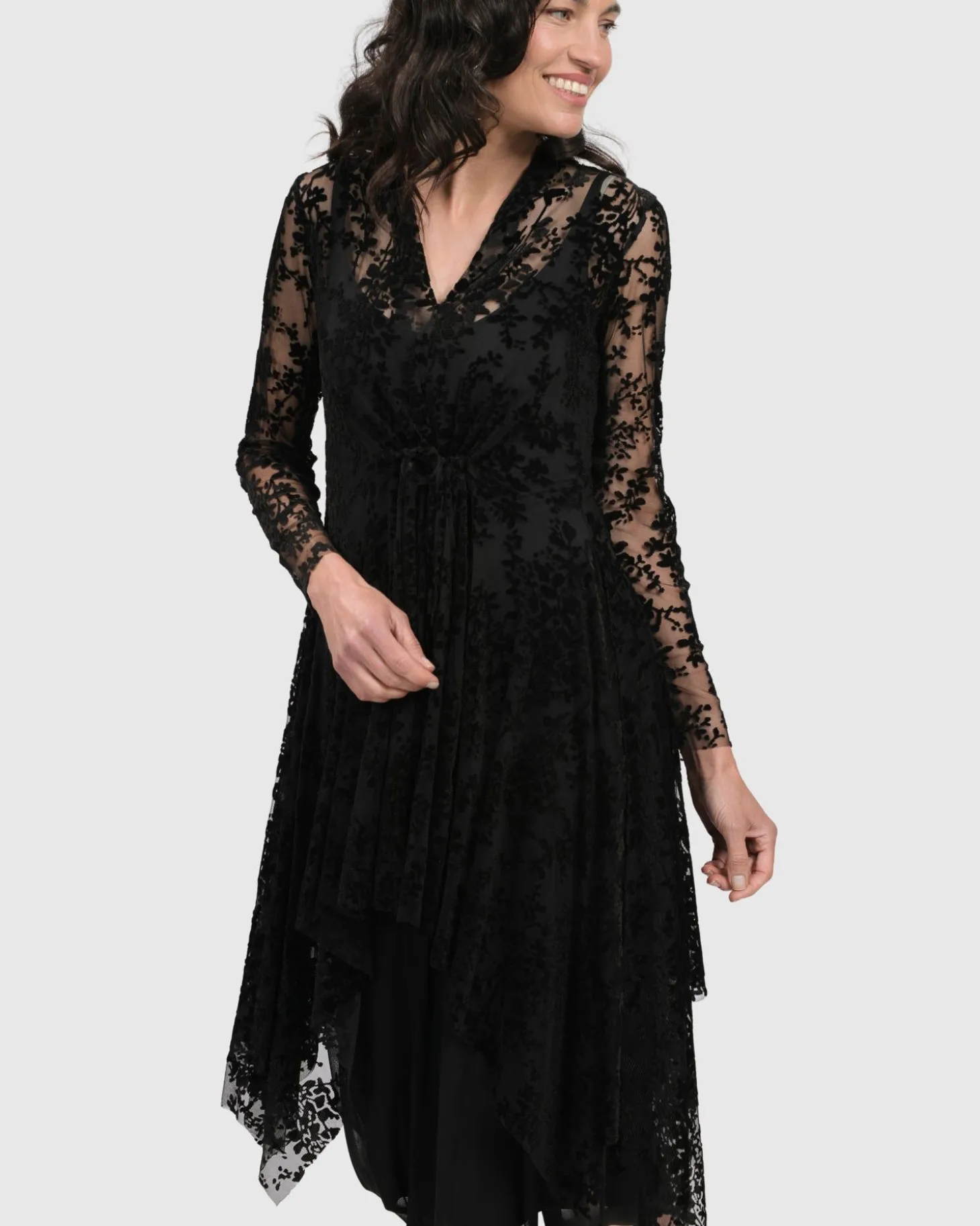 Racey Lacey Tunic Top, Lace