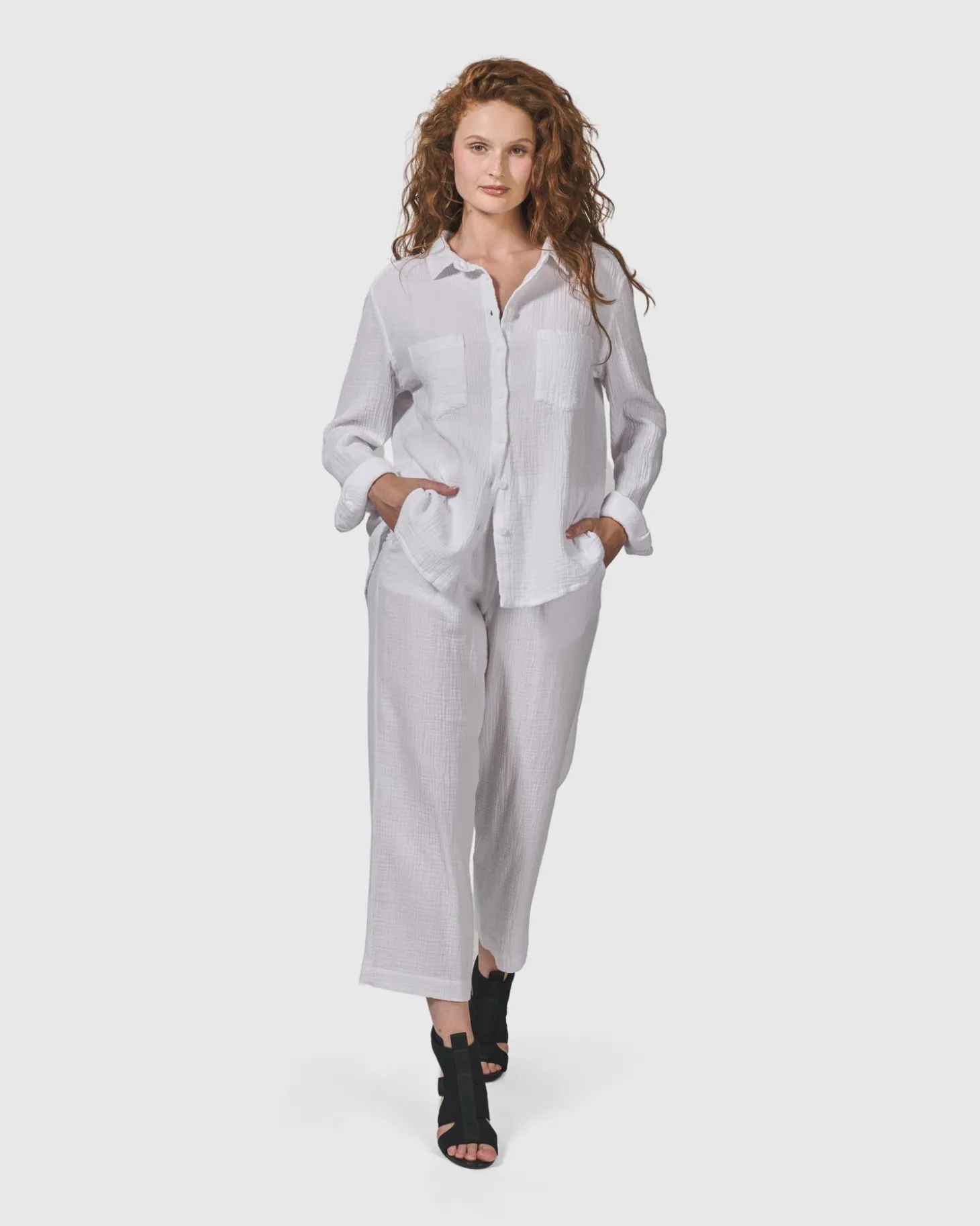 Recreation Pants, White