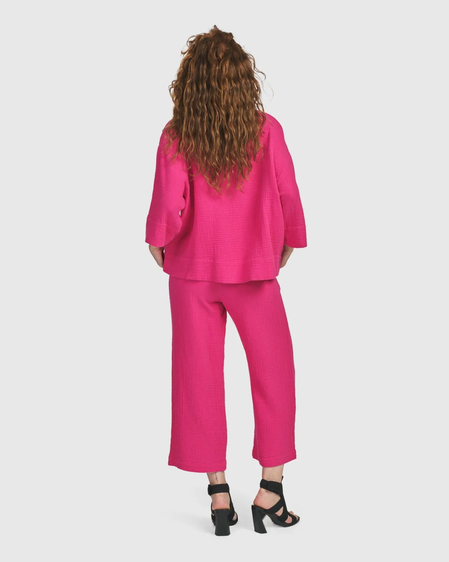 Recreation Tee, Fuchsia