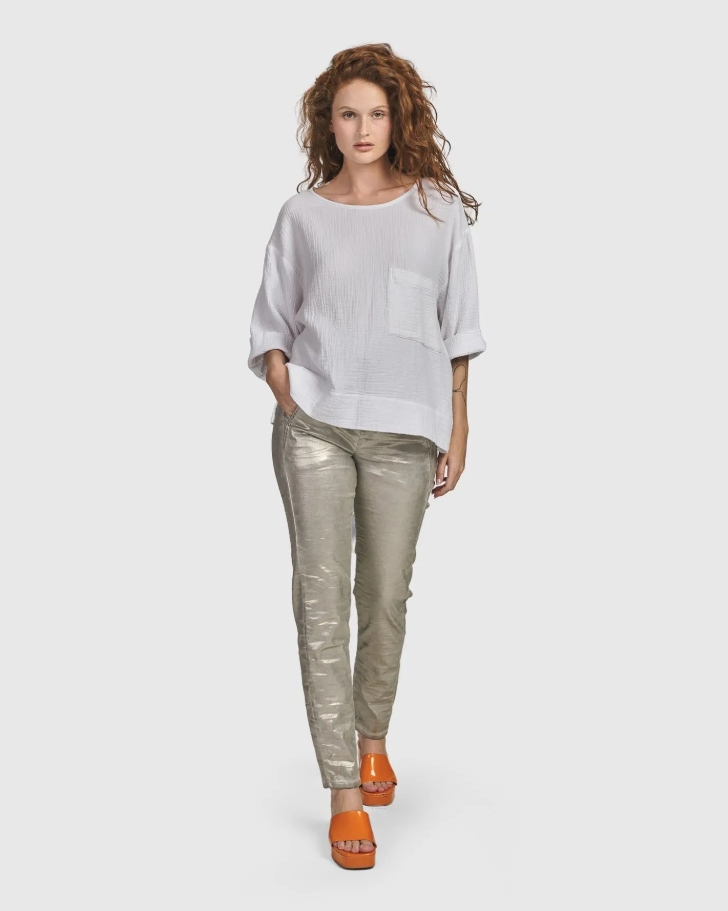 Recreation Tee, White
