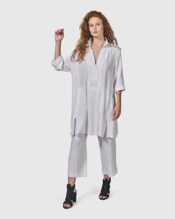 Recreation Tunic Top, White