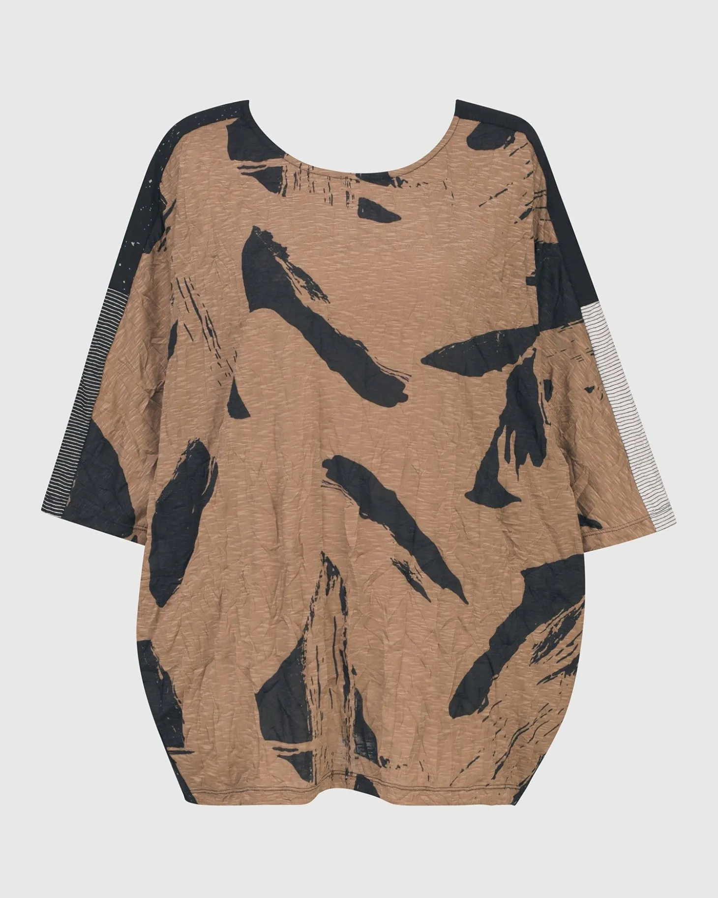 Ru Crinkle Dolman Top, Sepia