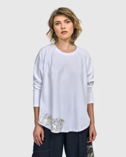Sacramento Relaxed Top, White