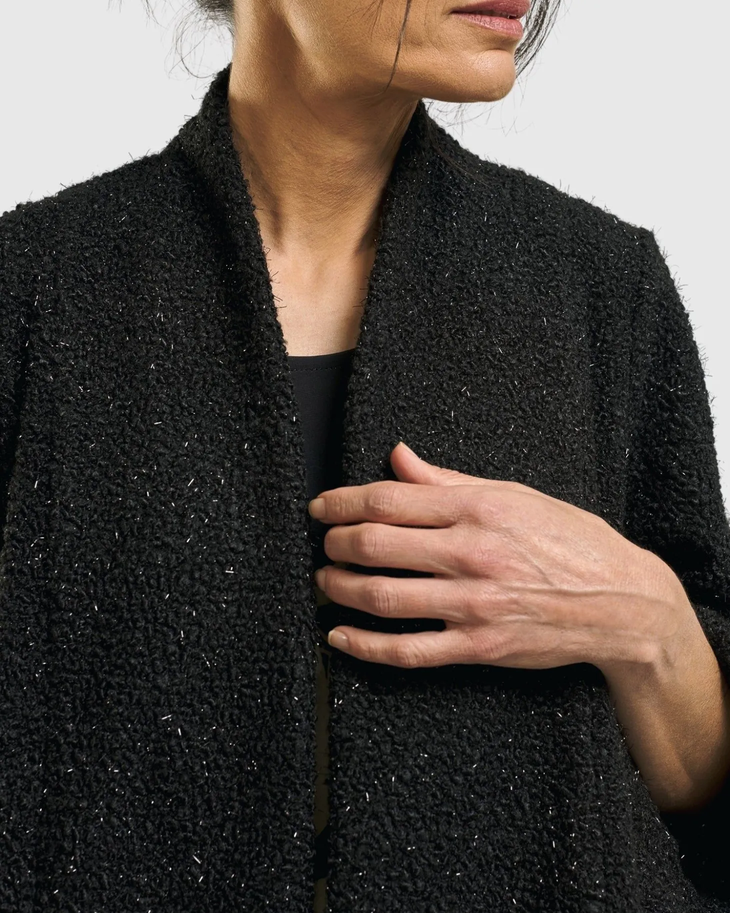 Sagittarius A-Line Jacket, Charcoal
