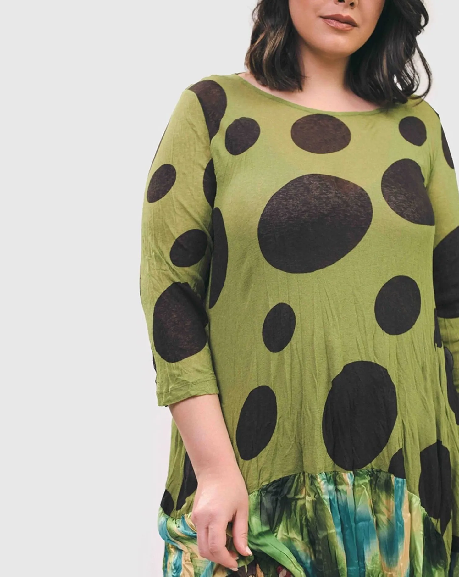Sara Swing Dress, Olive