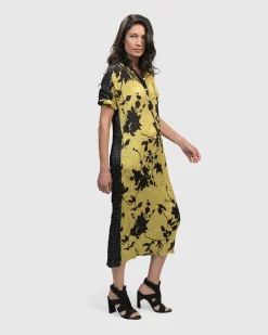 Sbagliato Button Down Dress, Mix