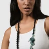 Seahorse Bead Necklace, Sea Green
