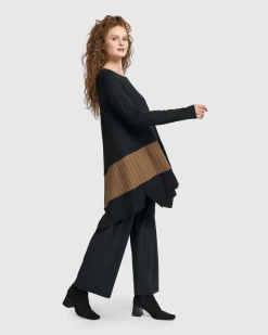 Sequoia Swing Tunic Top, Coffee