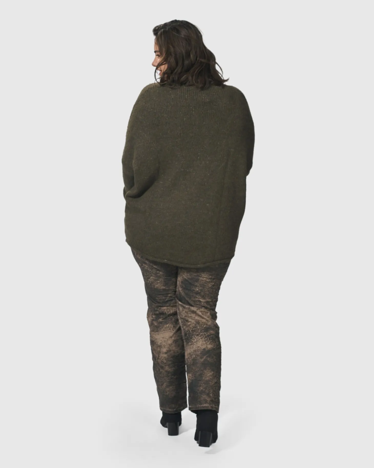 Siesta Oversized Sweater, Taupe
