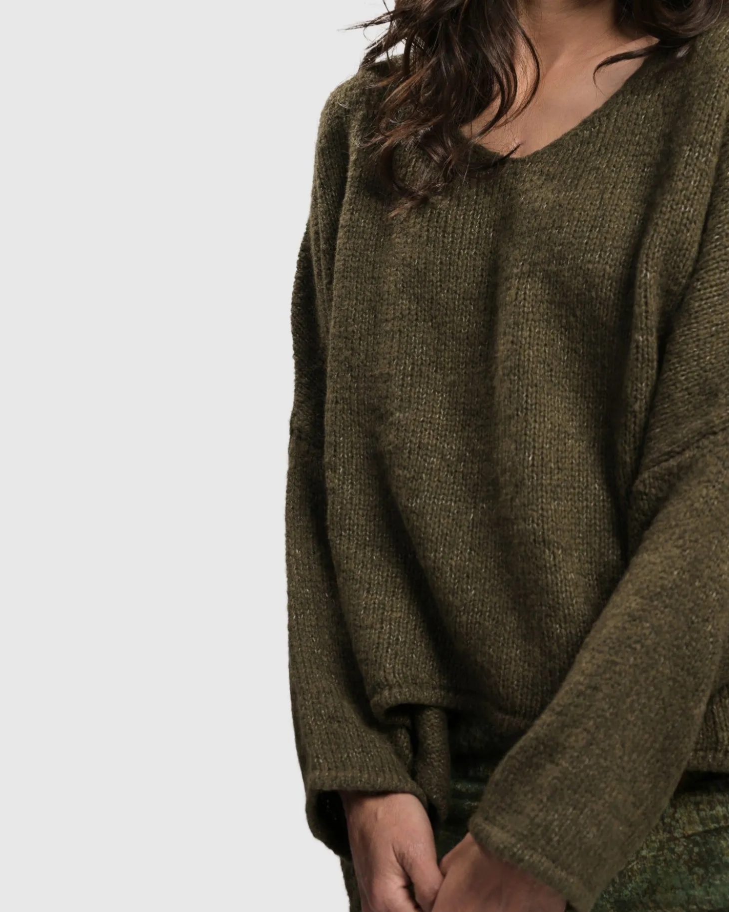 Siesta Oversized Sweater, Taupe