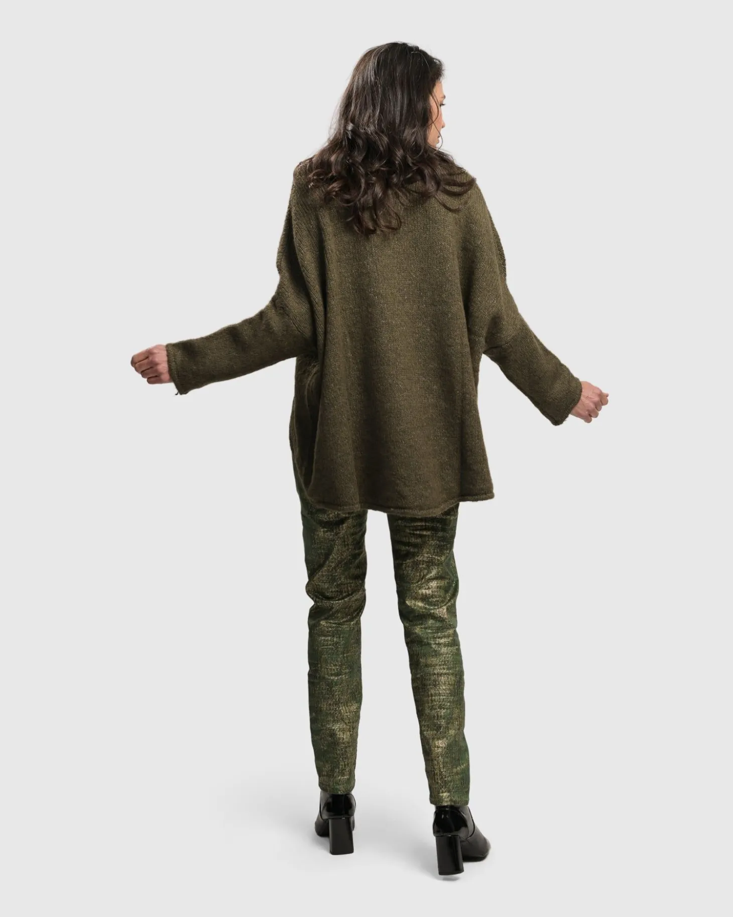 Siesta Oversized Sweater, Taupe