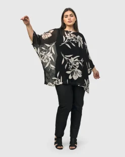 Sitting Poolside Tunic Top, Floral