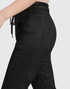 Snake Iconic Stretch Jeans, Black