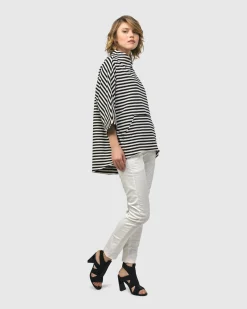 Snake Iconic Stretch Jeans, White
