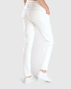 Snake Iconic Stretch Jeans, White