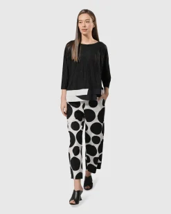 Solo Cropped Pants, Bubbles