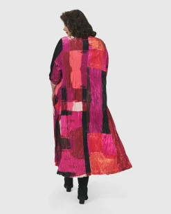 Sunset Strip Maxi Dress, Magenta
