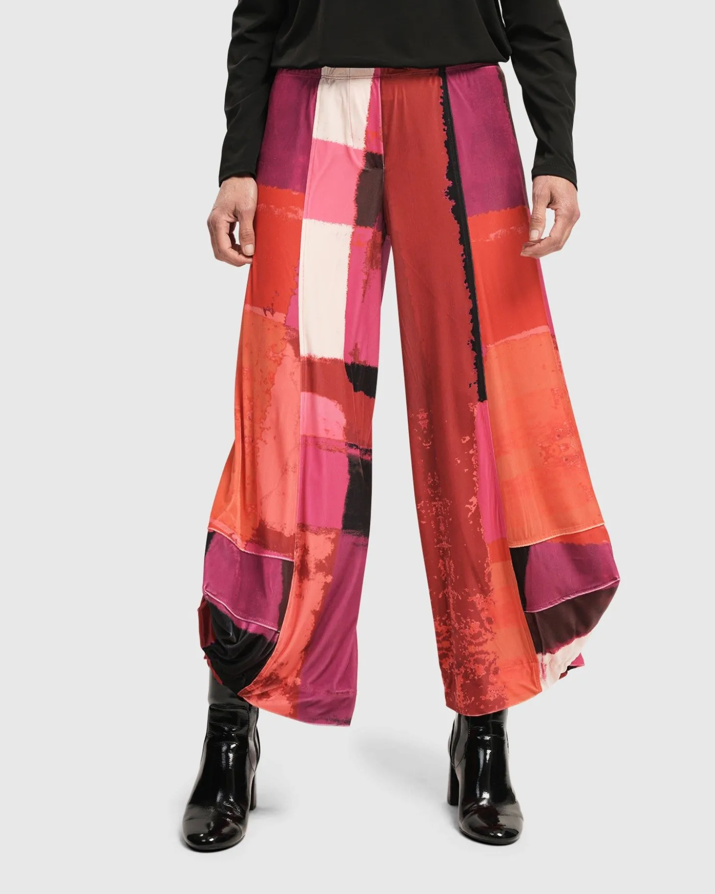Sunset Strip Punto Pants, Magenta