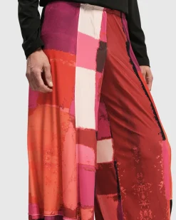 Sunset Strip Punto Pants, Magenta
