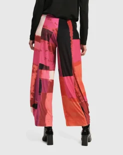 Sunset Strip Punto Pants, Magenta