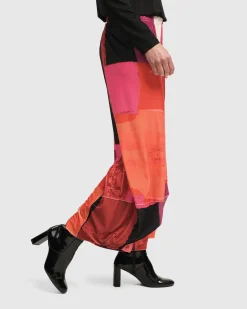 Sunset Strip Punto Pants, Magenta