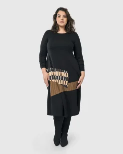 Sycamore Cocoon Dress, Coffee