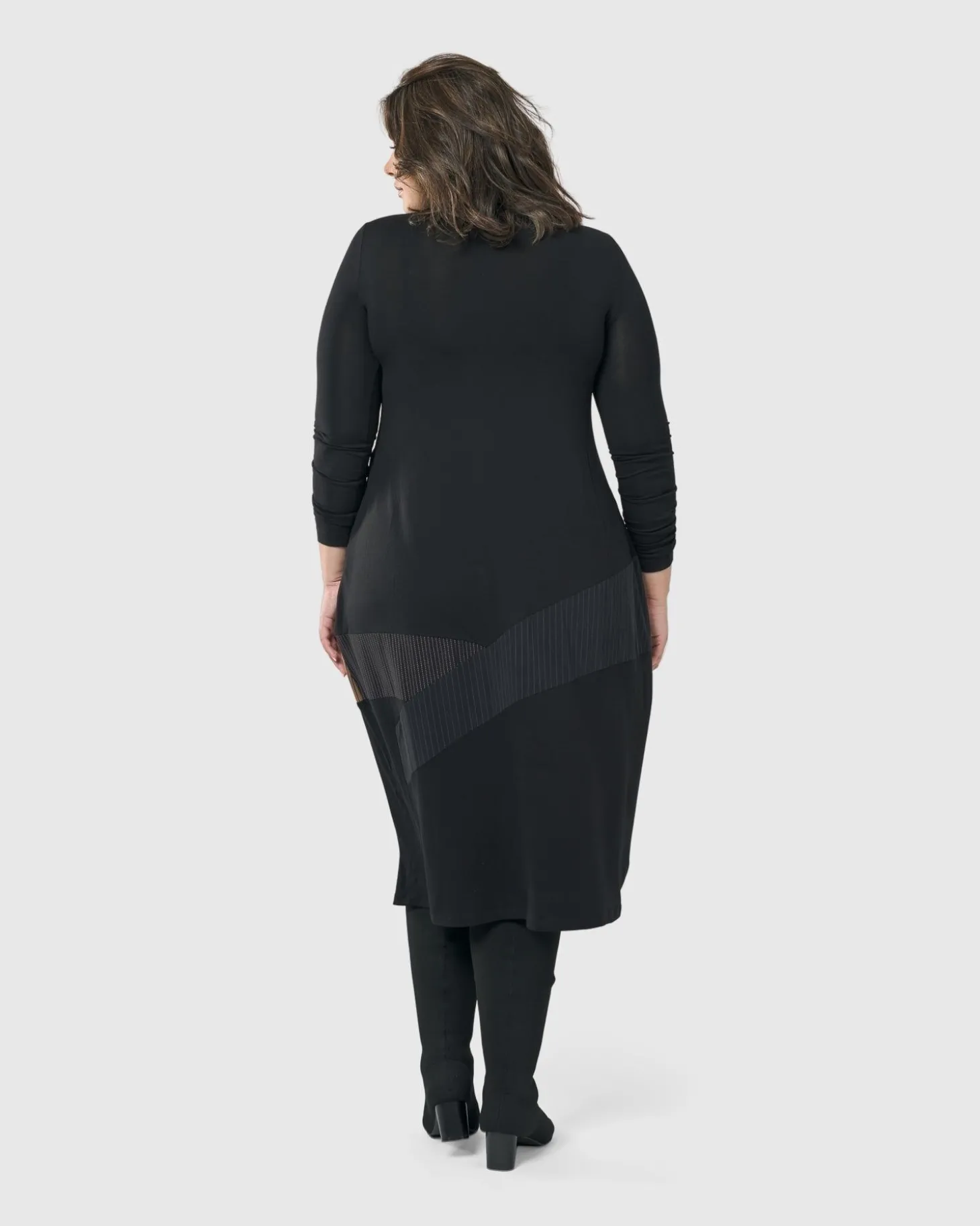 Sycamore Cocoon Dress, Coffee