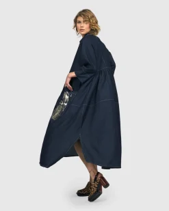 Tacoma Trapeze Dress, Denim