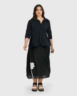 Tekbika Antoinette Flared Cocoon Skirt, Tulle