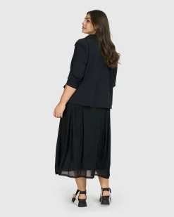 Tekbika Antoinette Flared Cocoon Skirt, Tulle
