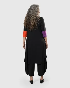 Tekbika Belinda Hi-Lo Tunic Top, Multi