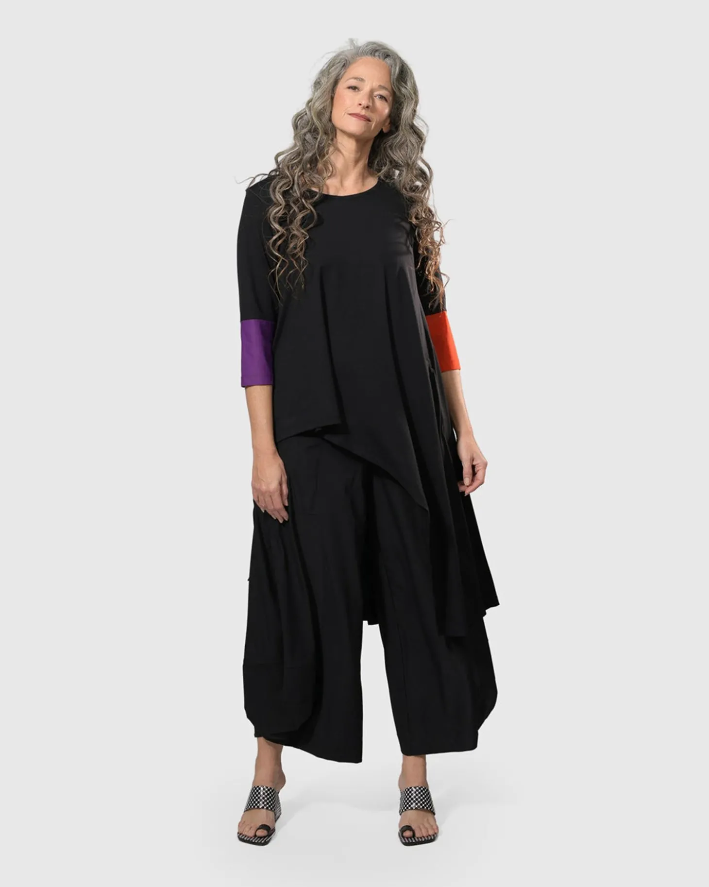Tekbika Belinda Hi-Lo Tunic Top, Multi