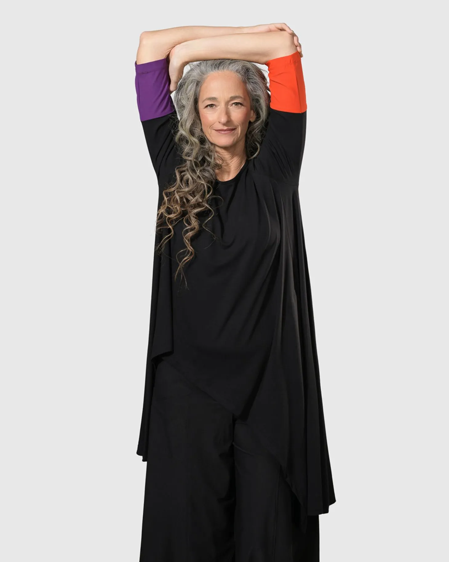 Tekbika Belinda Hi-Lo Tunic Top, Multi
