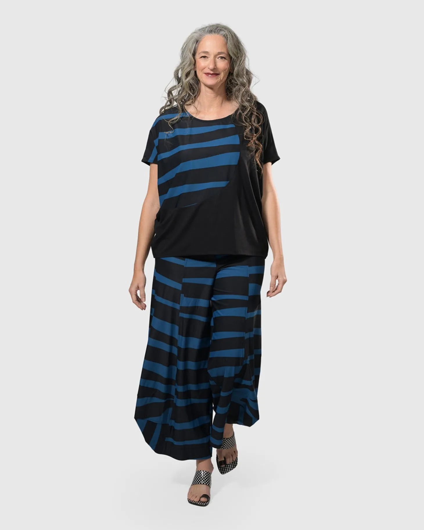 Tekbika Bliss Boxy Top, Ocean